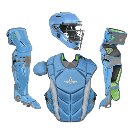 All-Star MVP-PRO Series Youth Catchers Set - Solid Colors – Specs Overview | Smash It Sports | cage, padding, matte