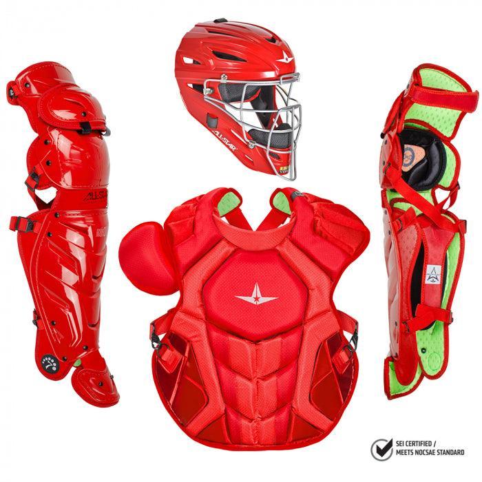 All-Star S7 Axis Adult NOCSAE Certified Catchers Set - Solid Colors - Smash It Sports