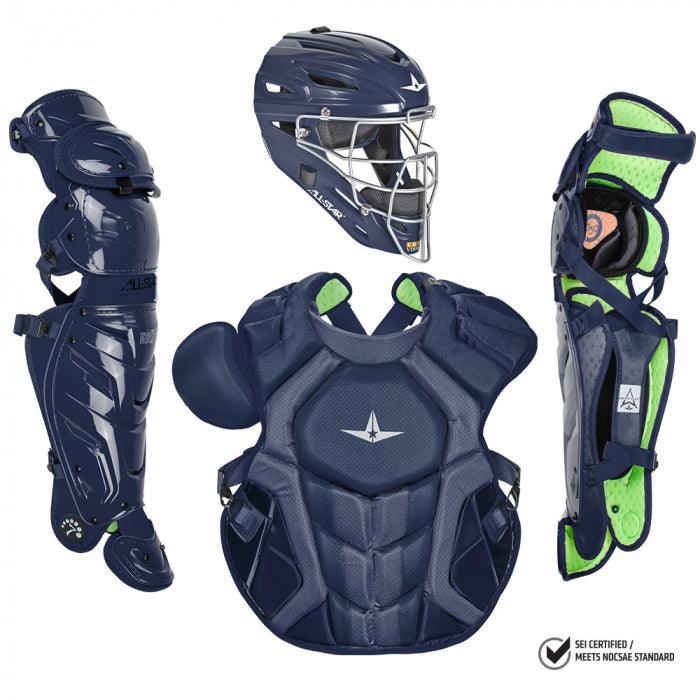 All-Star S7 Axis Adult NOCSAE Certified Catchers Set - Solid Colors - Smash It Sports