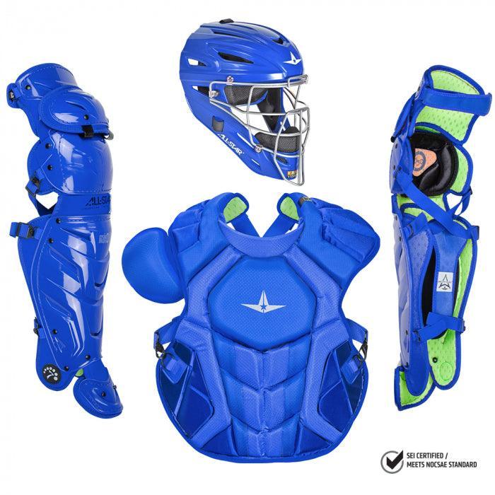 All-Star S7 Axis Adult NOCSAE Certified Catchers Set - Solid Colors - Smash It Sports