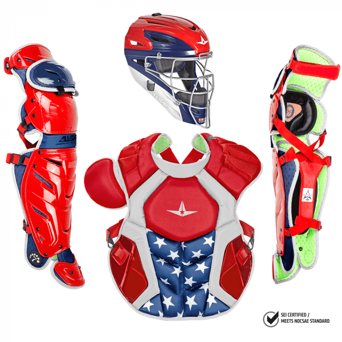 All-Star S7 Axis Adult NOCSAE Certified Catchers Set - USA - Smash It Sports
