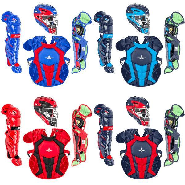 All-Star S7 Axis Age 12-16 NOCSAE Certified Catchers Set - Two Tone Colors – Primary View | Smash It Sports