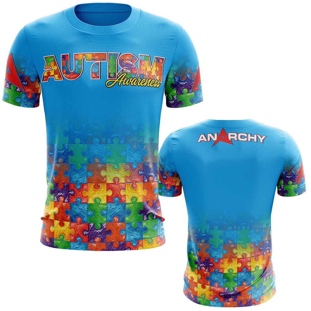 Anarchy Bat Company Short Sleeve Shirt - Autism Awareness – Specs Overview | Smash It Sports