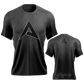 Anarchy Bat Company Short Sleeve Shirt - Charcoal/Black Fade - Smash It Sports