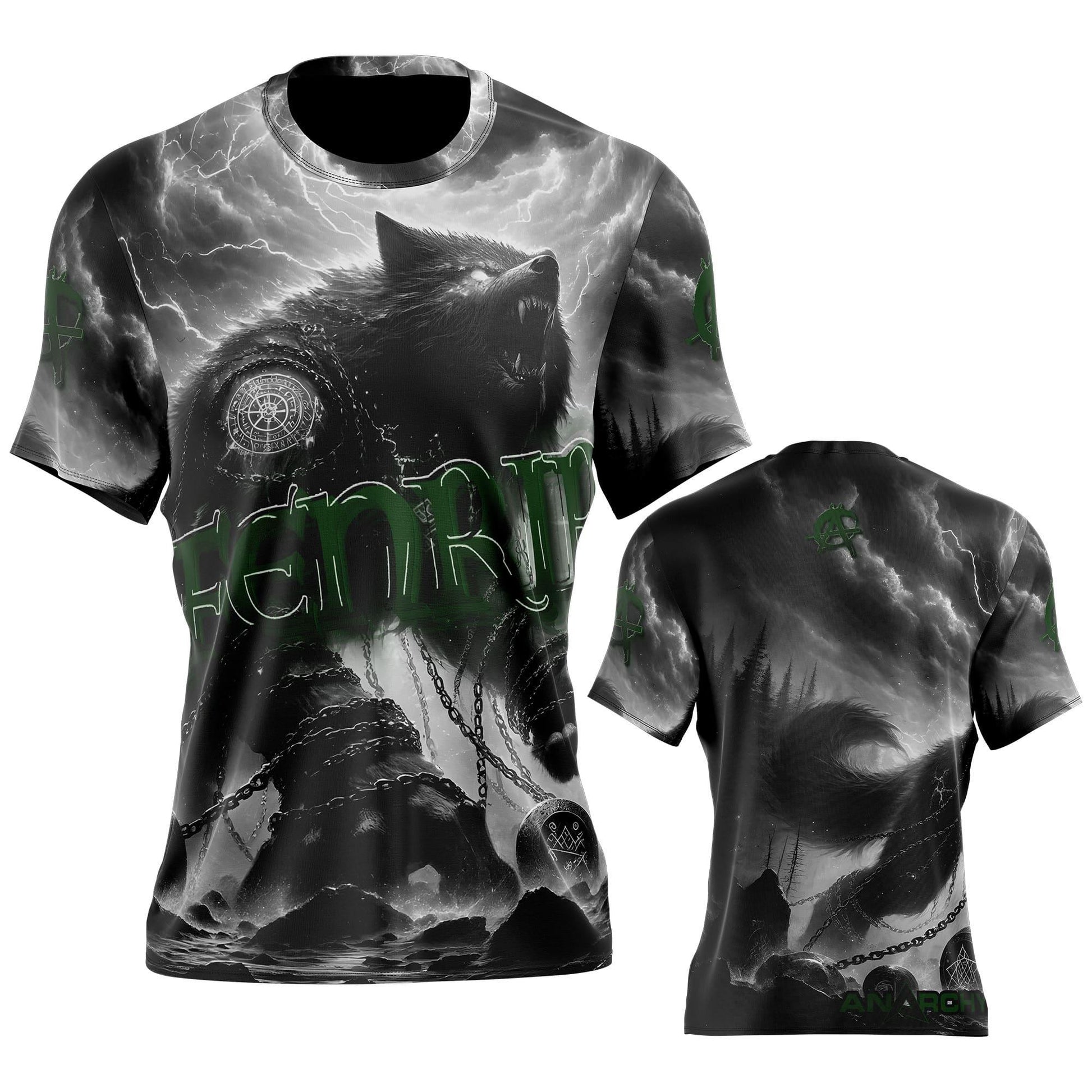 Anarchy Bat Company Short Sleeve Shirt - Fenrir – Product View | Smash It Sports