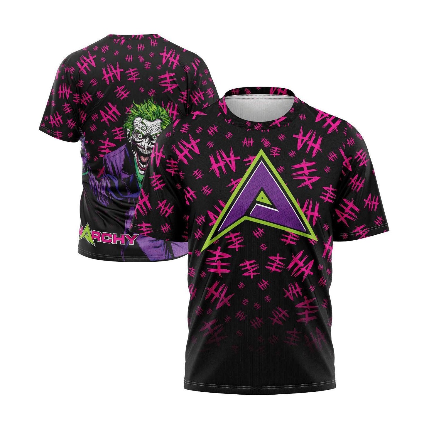 Anarchy Bat Company Short Sleeve Shirt - Joker – Product View | Smash It Sports