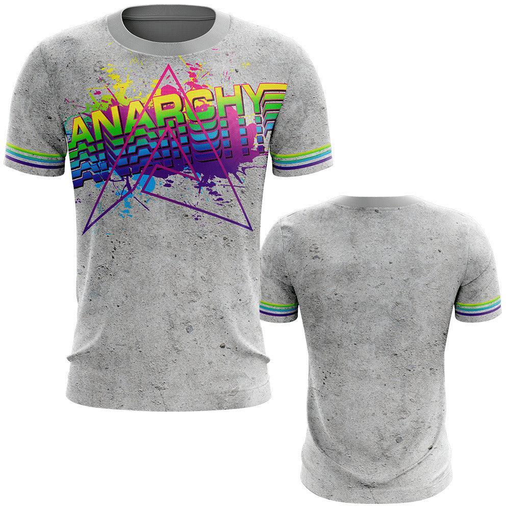 Anarchy EVO-Tech Short Sleeve Shirt - Stone – Product View | Smash It Sports | premium, pro