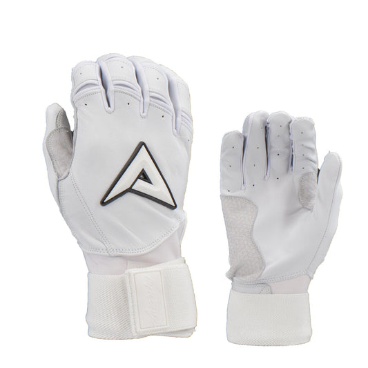 Anarchy Grindstone Long Cuff Batting Glove - Whiteout - Black - Smash It Sports