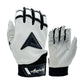 Anarchy Grindstone Short Cuff Batting Glove - White/Black – Product View | Smash It Sports | leather, pro