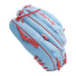 Anarchy Kip Leather Premium Softball Fielding Glove - AFG001 (Carolina/Red) - Smash It Sports