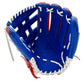 Anarchy Kip Leather Premium Softball Fielding Glove - AFG002 (Red/Royal) - Smash It Sports