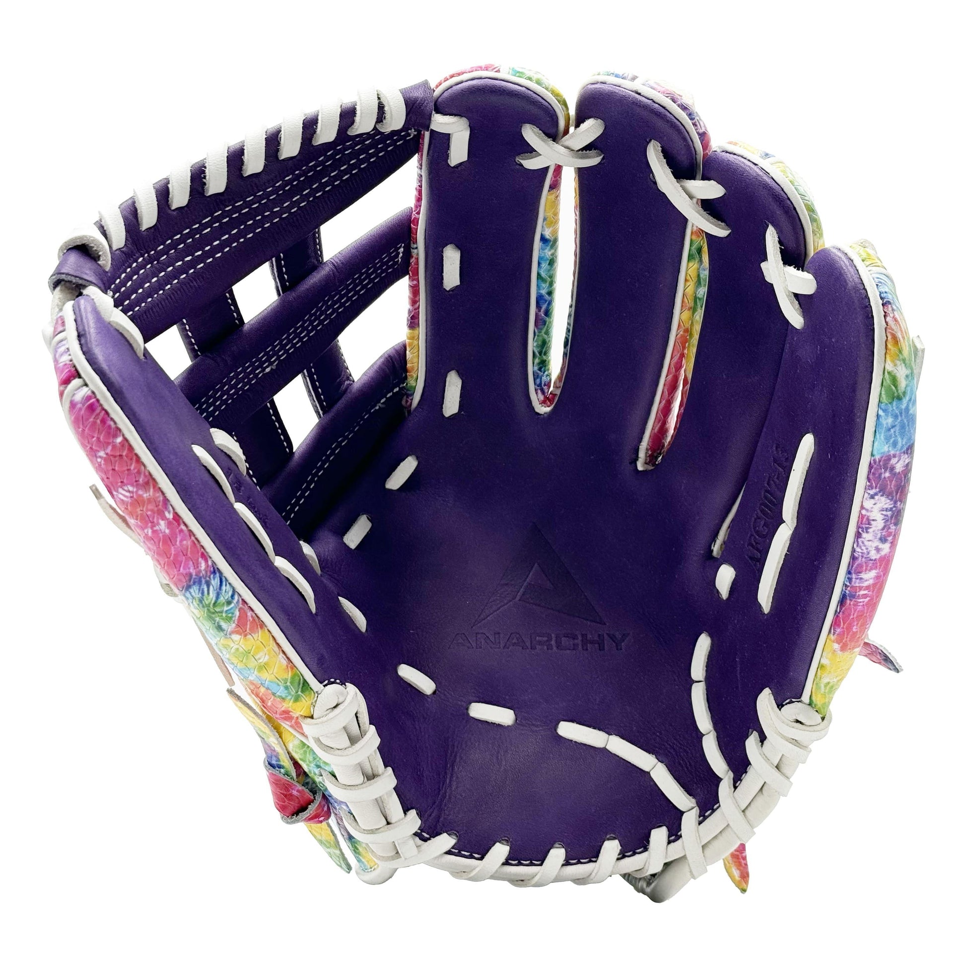 Anarchy Kip Leather Premium Softball Fielding Glove - AFG007 (Tie-Dye) - Smash It Sports