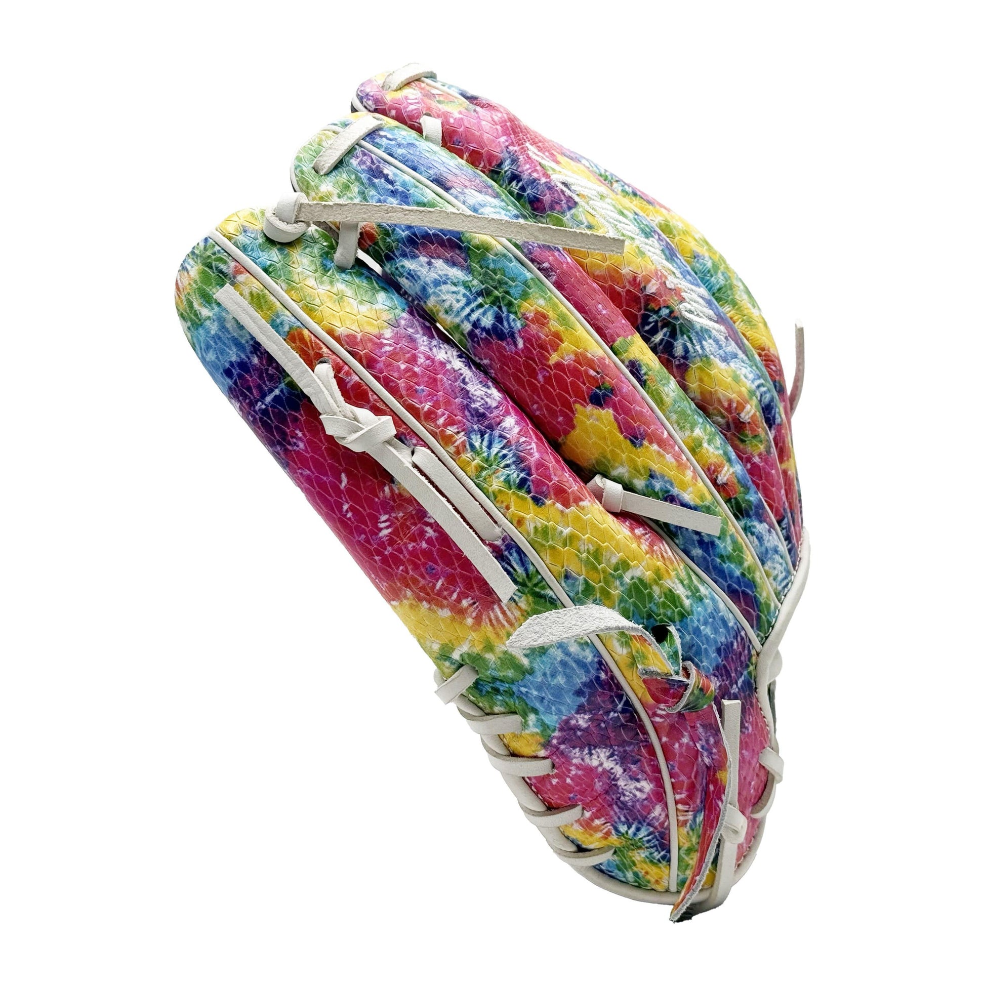 Anarchy Kip Leather Premium Softball Fielding Glove - AFG007 (Tie-Dye) - Smash It Sports