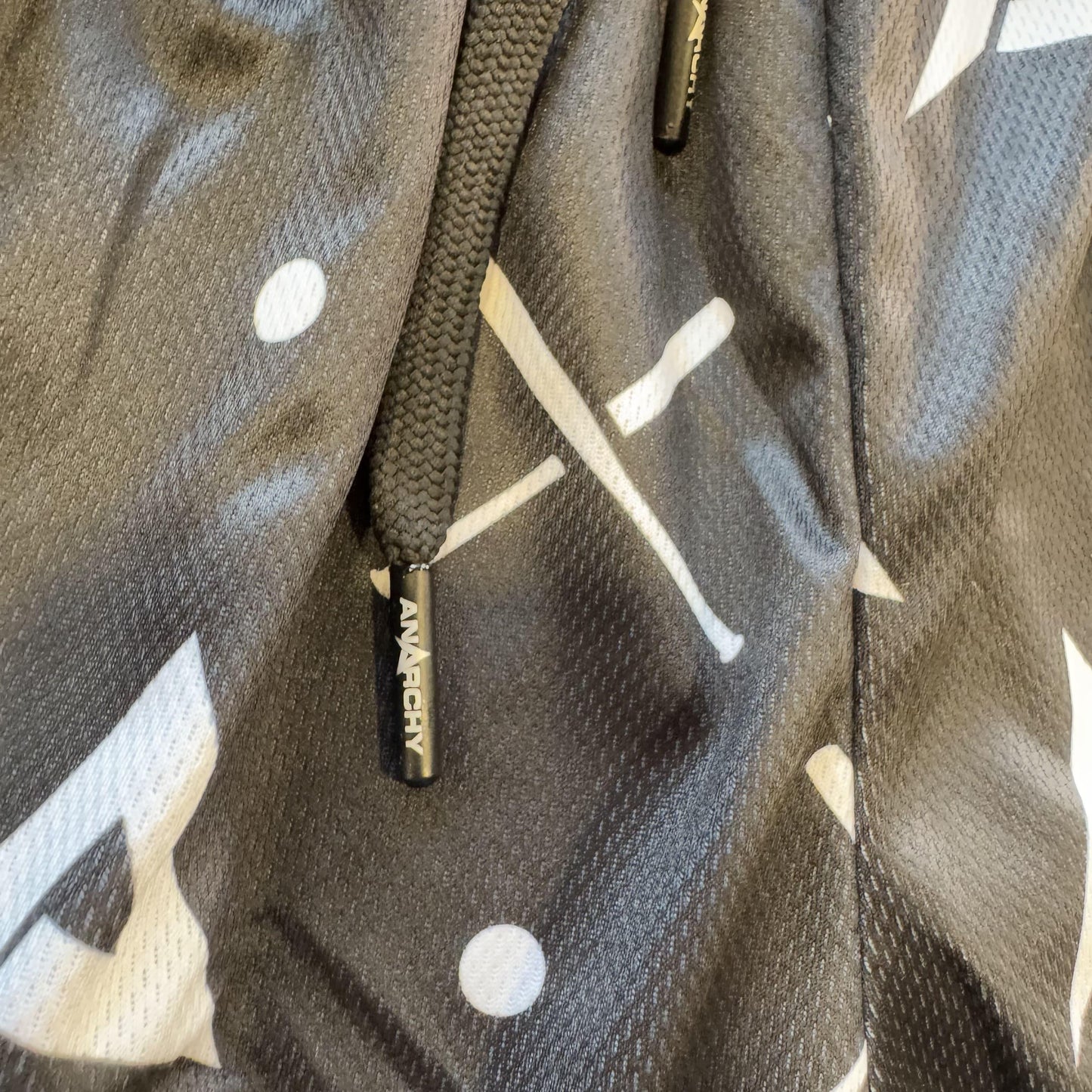 Anarchy Mesh Shorts - Black/White - Smash It Sports
