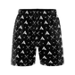 Anarchy Mesh Shorts - Black/White - Smash It Sports