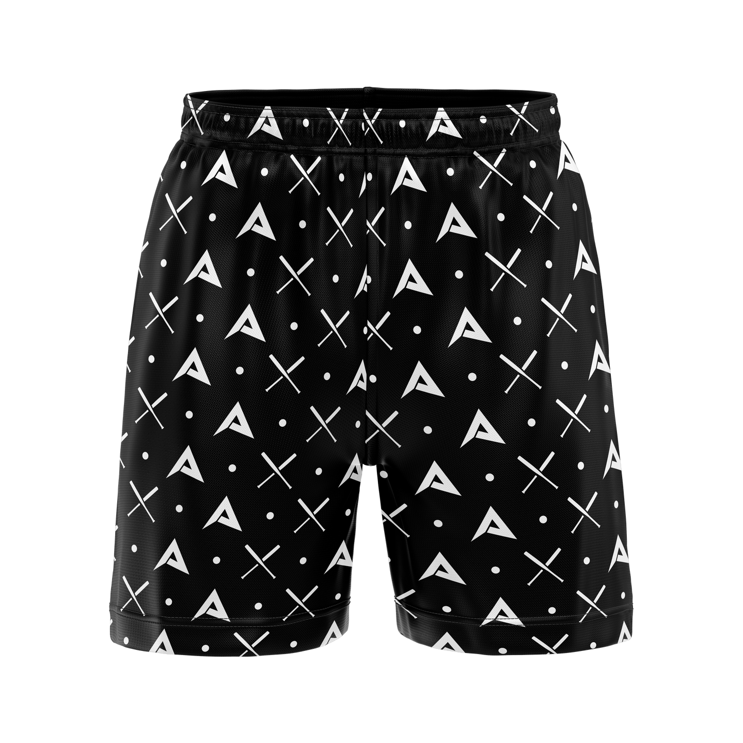 Anarchy Mesh Shorts - Black/White - Smash It Sports