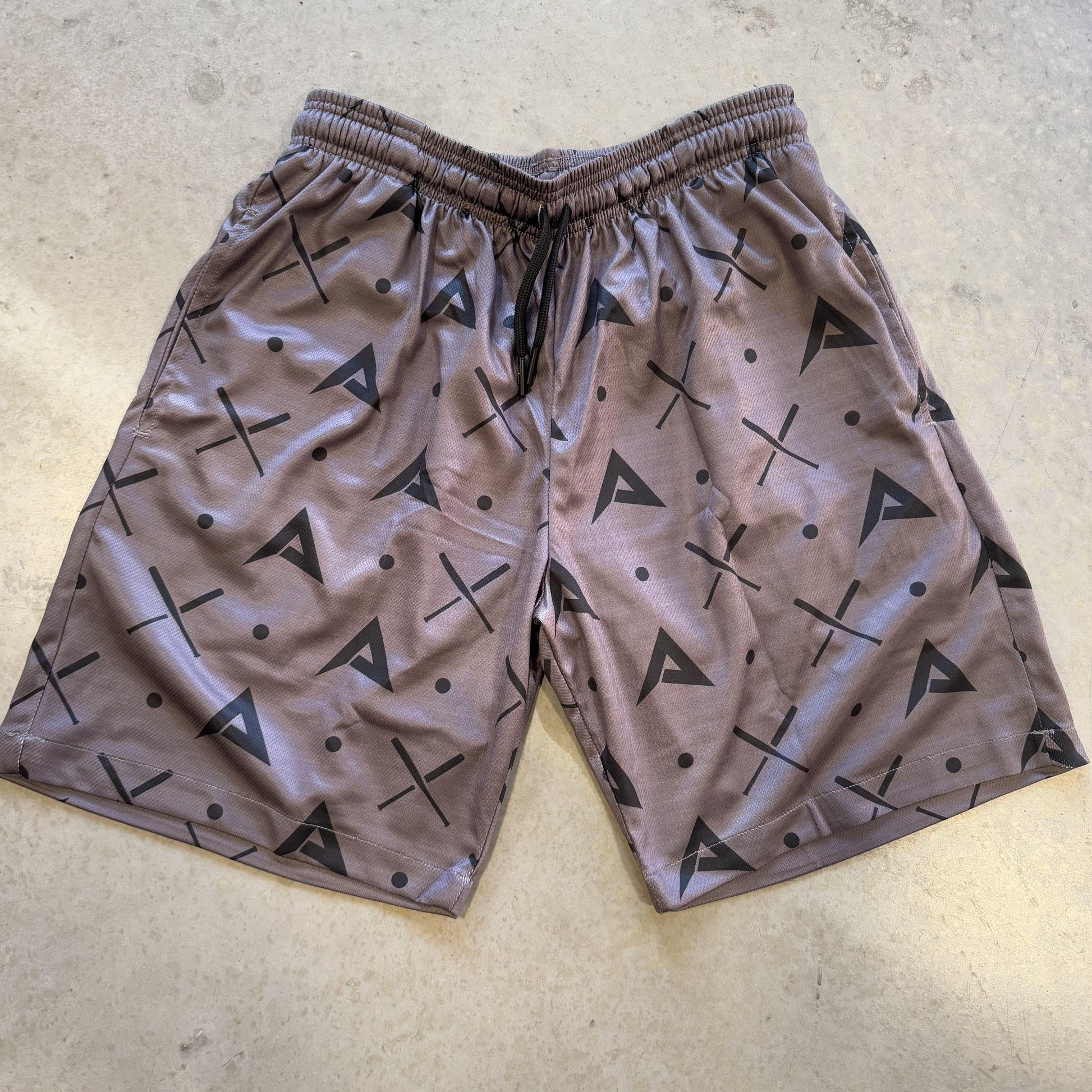 Anarchy Mesh Shorts - Charcoal/Black - Smash It Sports