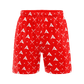 Anarchy Mesh Shorts - Red/White - Smash It Sports