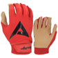 Anarchy Pro Grip Batting Gloves - Red/Tan/Black - Smash It Sports