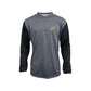 Anarchy Silver Foil Logo Quarter Zip Pullover - Charcoal/Black – Primary View | Smash It Sports