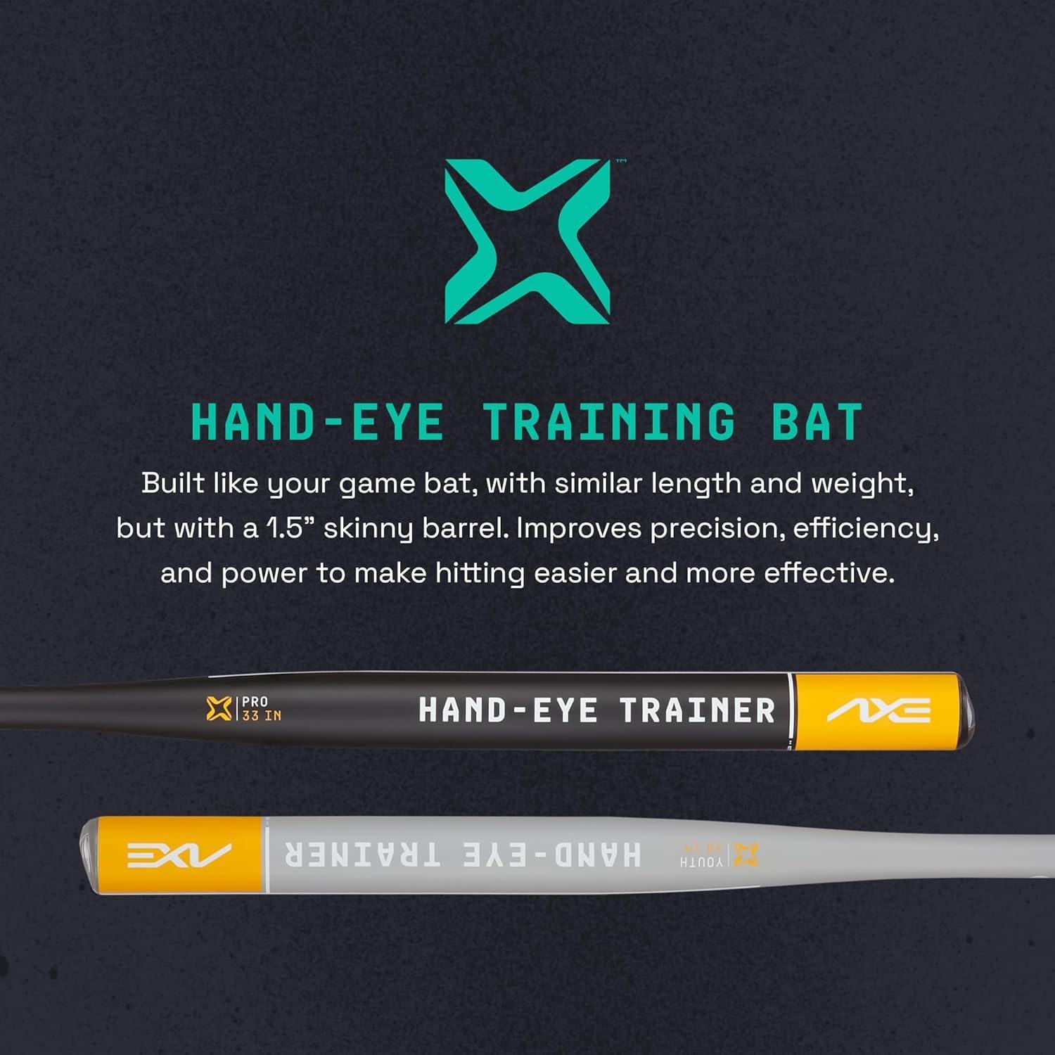 Axe Hand-Eye Training Bats - 1.5" Barrel - Pro – Product View | Smash It Sports | alloy, bbcor