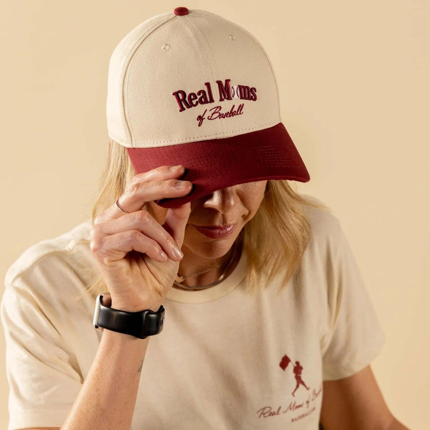 Baseballism Real Moms of Baseball Shallow Crown Snapback