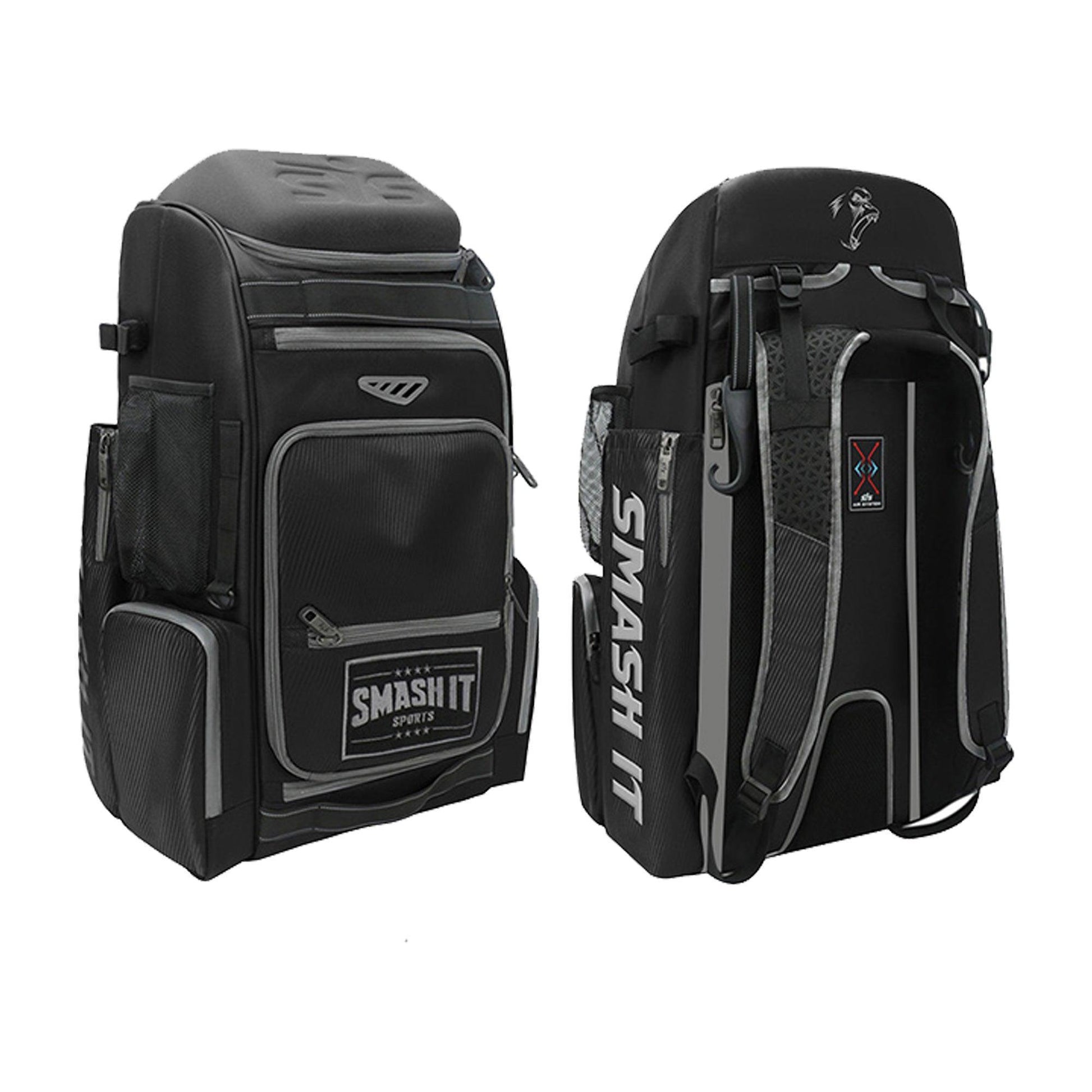 Smash Ops Guerrilla Bat Pack - Black/Charcoal – Product View | Smash It Sports | pro, pocket
