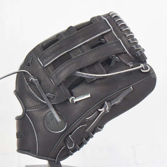 Viper Japanese Kip Leather Slowpitch Softball Fielding Glove  Blackout