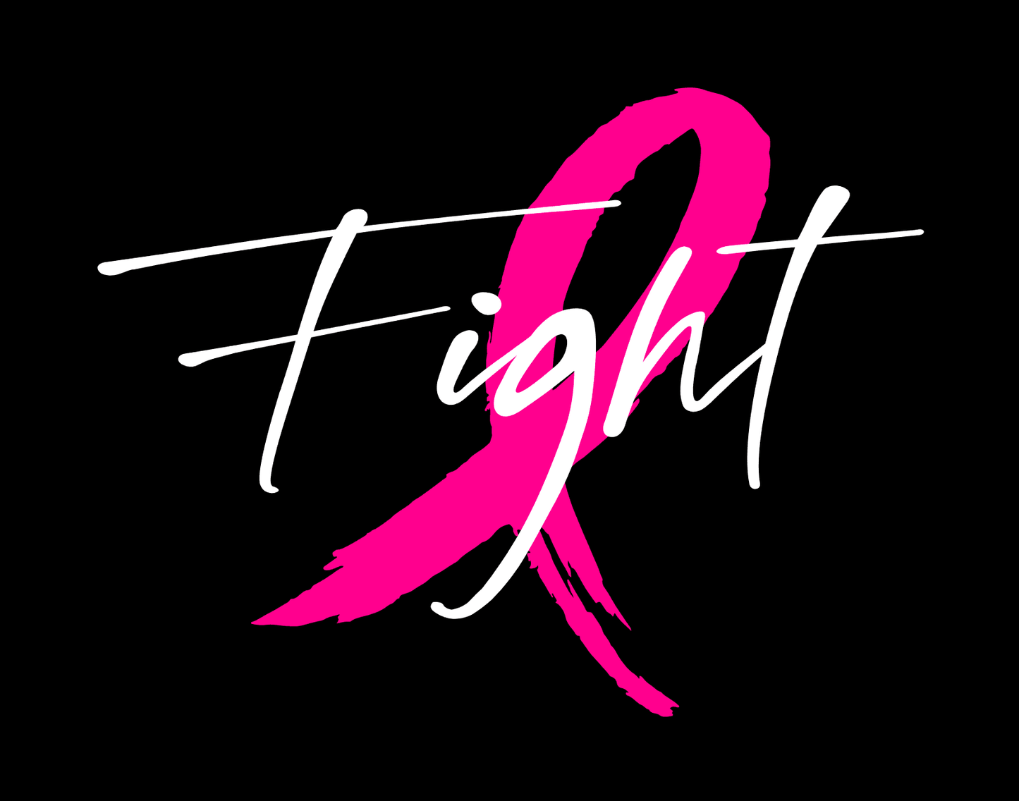 Breast Cancer Awareness Element Hoodie - Fight - Smash It Sports