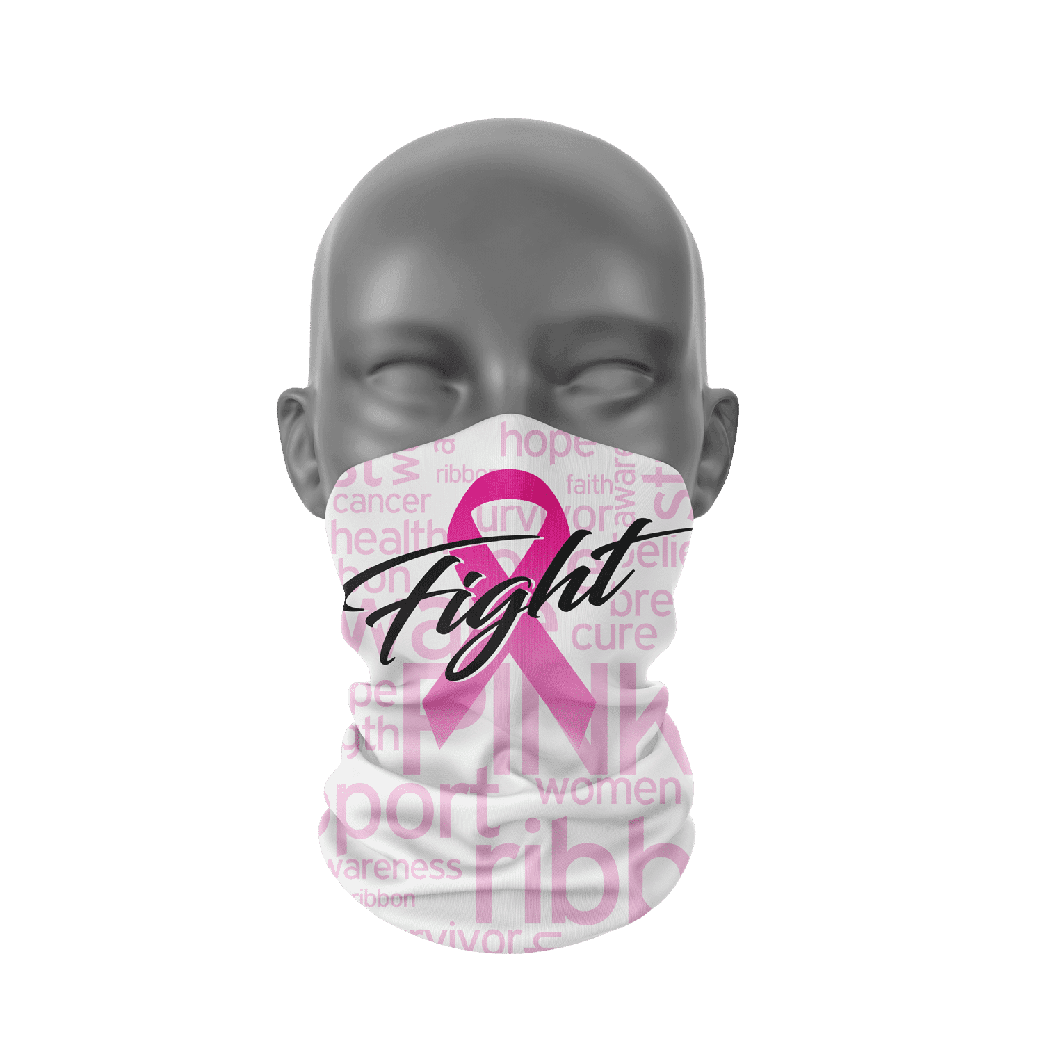 Breast Cancer Awareness Gaiter – Specs Overview | Smash It Sports | Washable, Reusable 
 Comfortable, Breathable 
 All