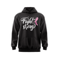 Breast Cancer Awareness Hoodie - Fight Strong - Smash It Sports