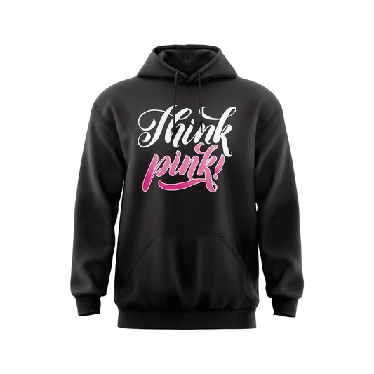 Breast Cancer Awareness Hoodie - Think Pink - Smash It Sports