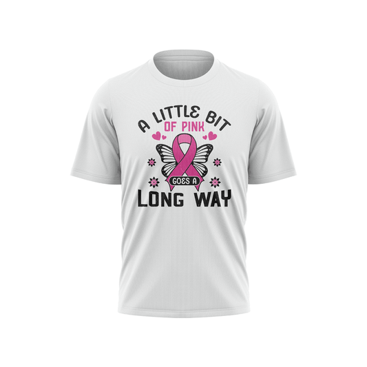 Breast Cancer Awareness Short Sleeve Shirt - A Little Pink - Smash It Sports