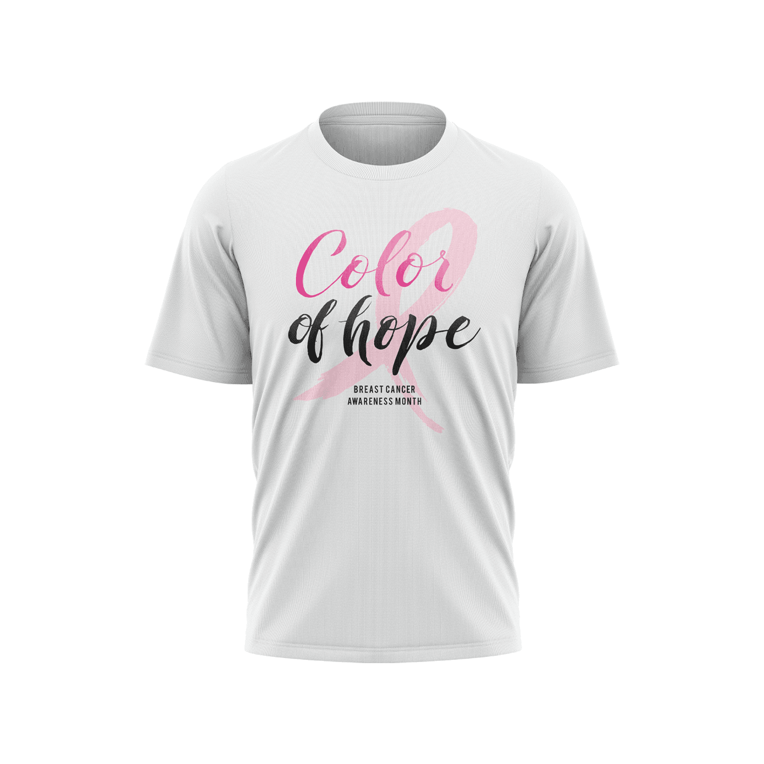 Breast Cancer Awareness Short Sleeve Shirt - Color of Hope - Smash It Sports