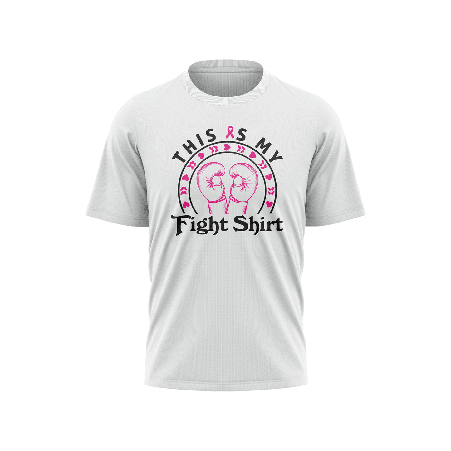Breast Cancer Awareness Short Sleeve Shirt - Fight Shirt - Smash It Sports
