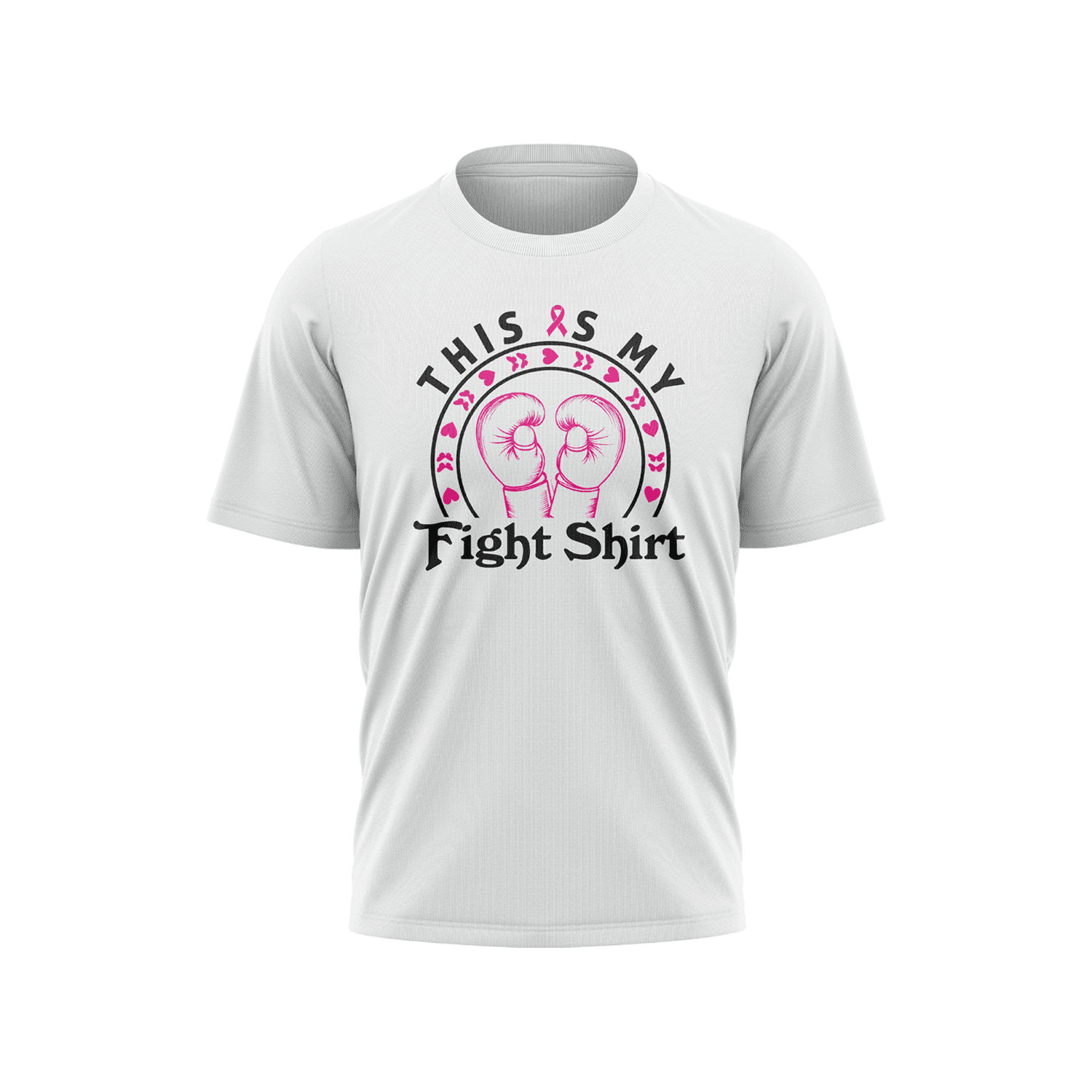 Breast Cancer Awareness Short Sleeve Shirt - Fight Shirt - Smash It Sports