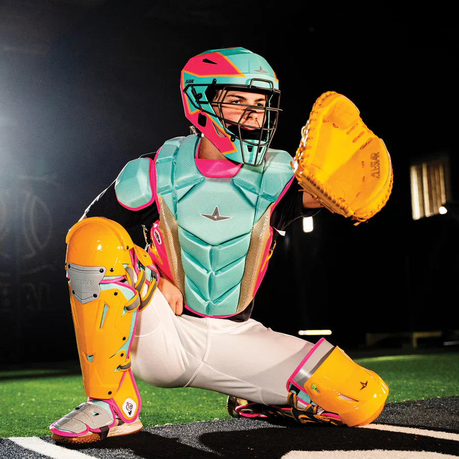 All-Star MVP-Pro Short Fuse Series Catchers Set - Saved By The Bell (Adult/Intermediate/Youth) – Product View | Smash It Spor