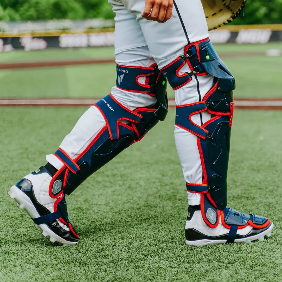 All-Star MVP-PRO Series Youth Catchers Set - Solid Colors – Product View | Smash It Sports | cage, padding, matte