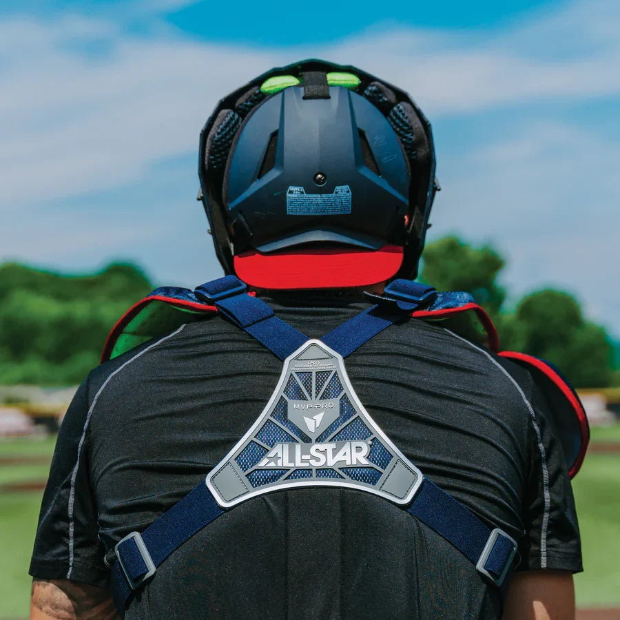 All-Star MVP-PRO Series Youth Catchers Set - Solid Colors – Product View | Smash It Sports | cage, padding, matte