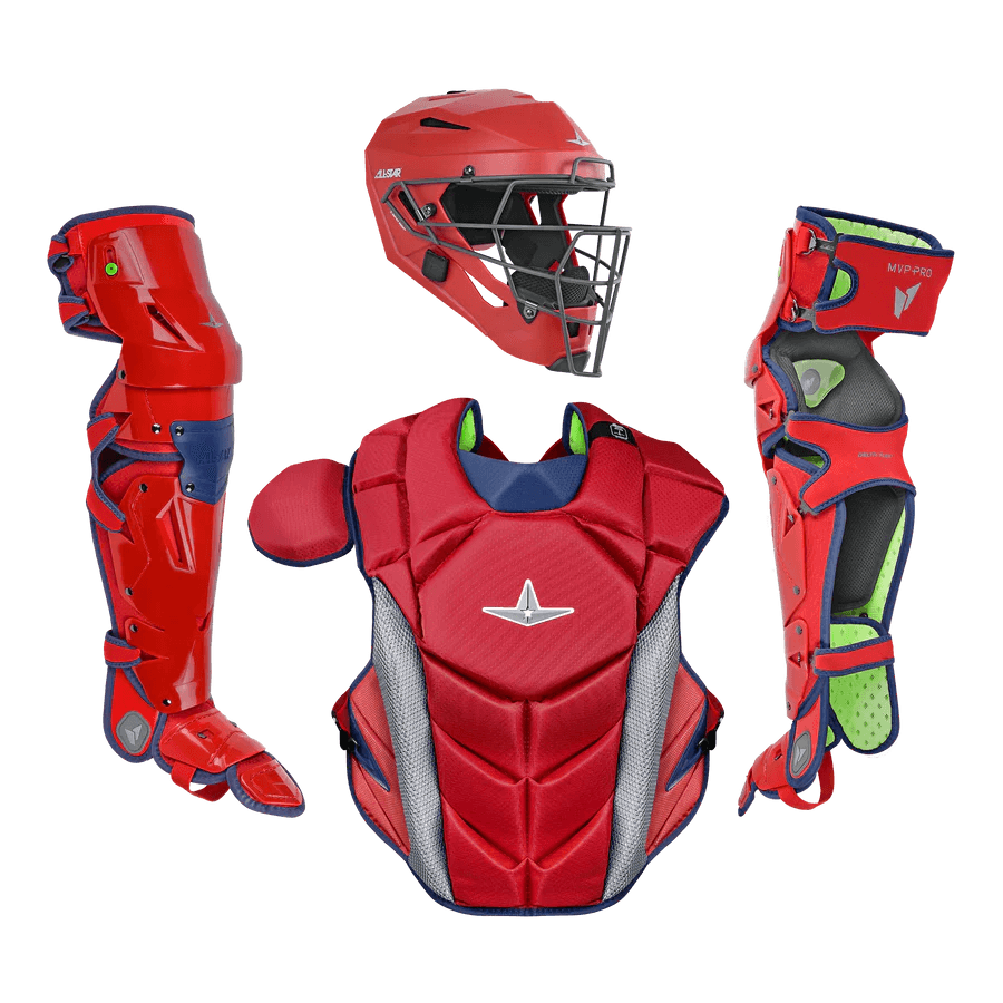 All Star MVP-PRO Series Adult Catchers Set - Solid Colors