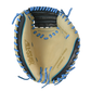All-Star S7-Elite Pro Travel Fit Catchers Mitt/Glove - Black/Tan/Sky Blue