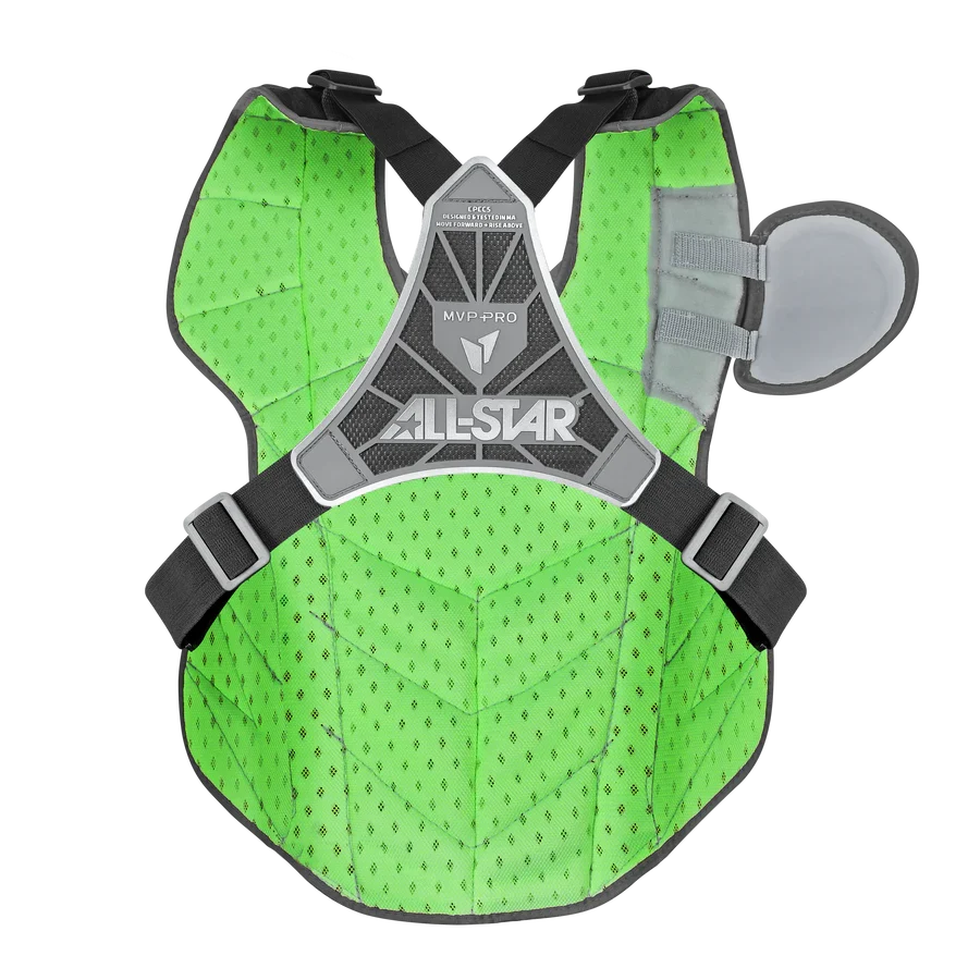 All-Star MVP-PRO Series Youth Catchers Set - Solid Colors – Product View | Smash It Sports | cage, padding, matte