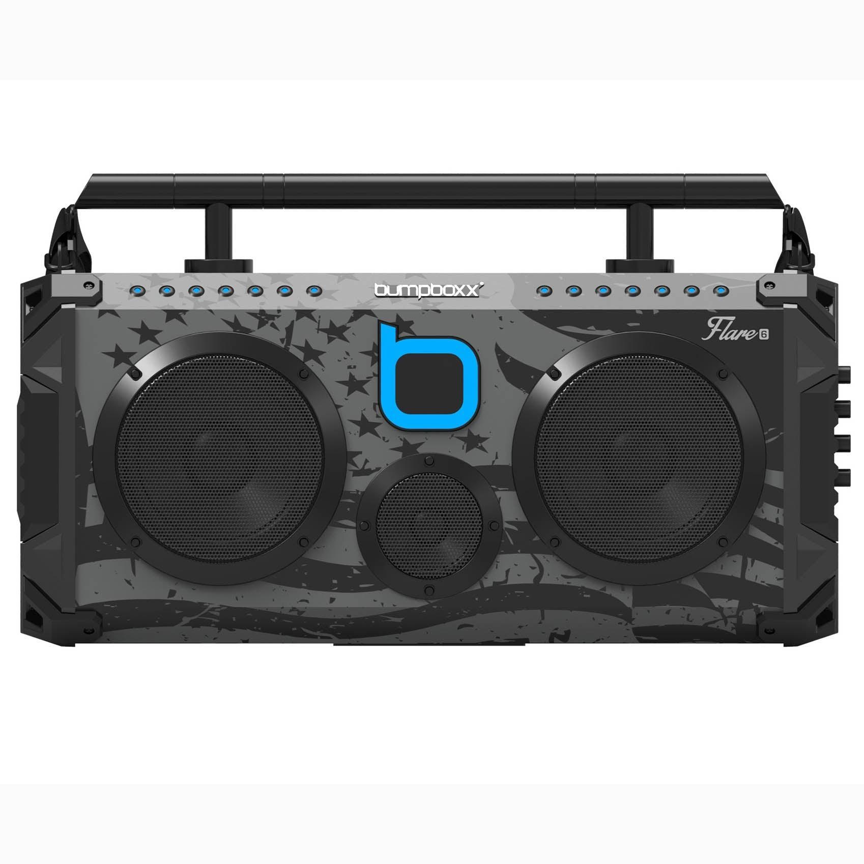 CUSTOM BUMPBOXX FLARE6 BLUETOOTH BOOMBOX – Fourth View | Smash It Sports | This, Explore, Flare6