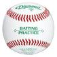 Diamond Sports Batting Practice Baseballs: DBP-LS - Smash It Sports