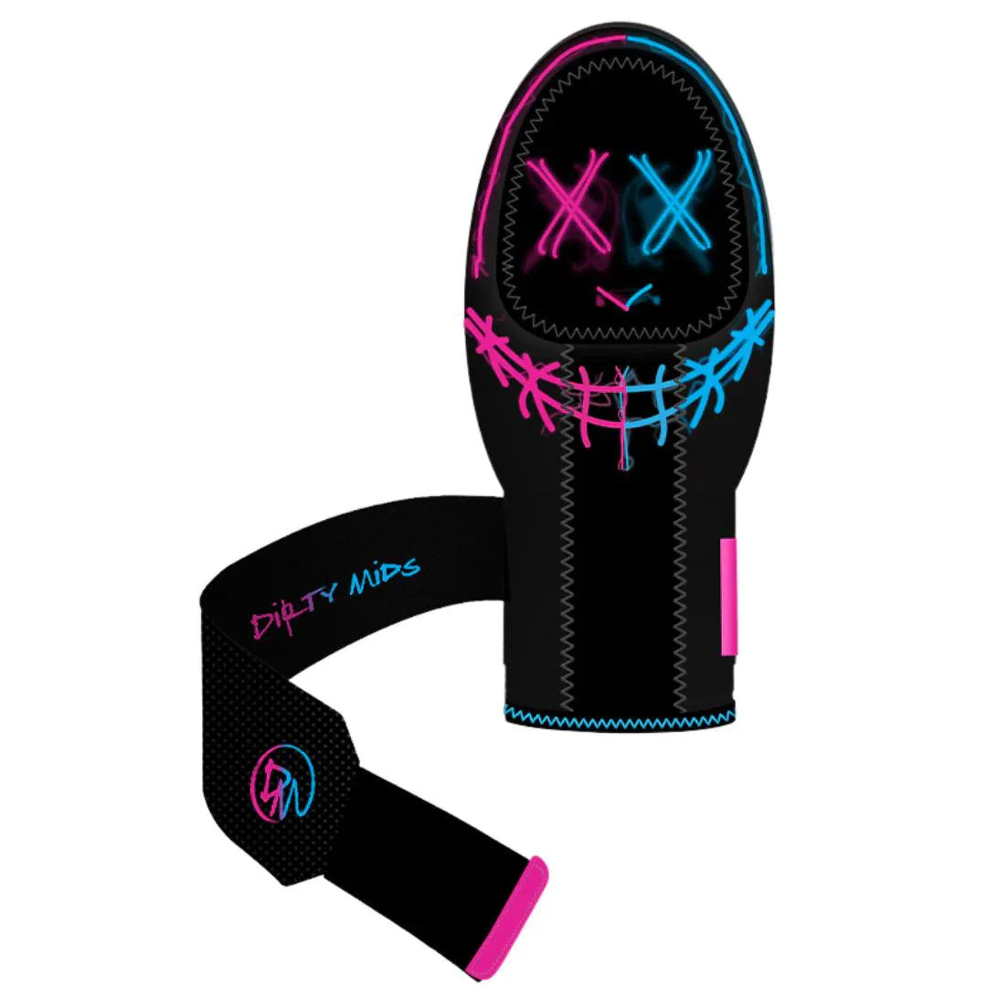 Dirty Mids Savage Series Sliding Mitts - Smile - Smash It Sports