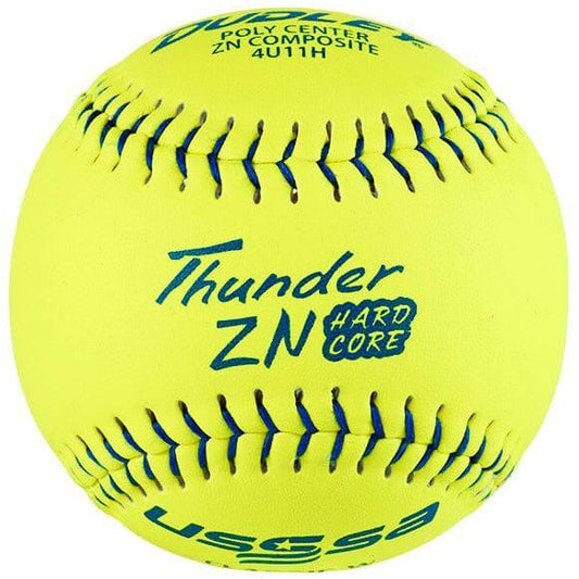 Dudley Thunder ZN Hardcore 44/375 USSSA 11" Slowpitch Softballs - 4U11H - Smash It Sports