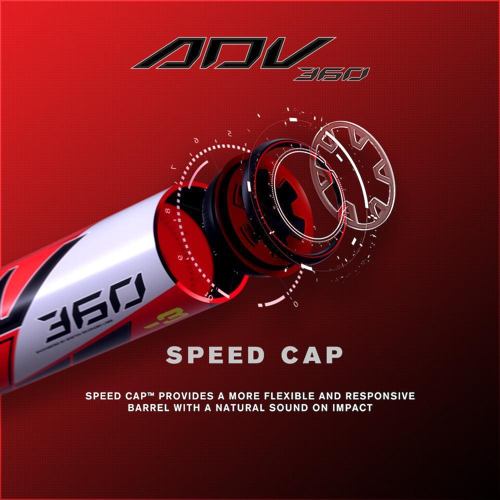 Easton ADV 360 Pro Balanced -3 BBCOR Baseball Bat BB20ADV – Third View | Smash It Sports
