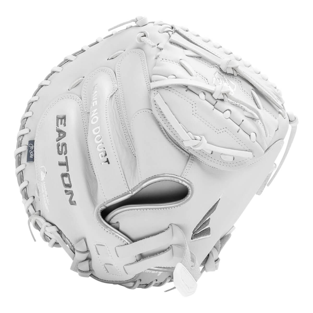Easton Elite Jen Schroeder 33" Fastpitch Catcher's Mitt - MYWHY-29 – Product View | Smash It Sports | leather, steerhide, pro