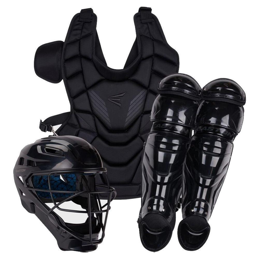 Easton Exclusive Gametime Catcher's Box Set (Adult) - Black Out – Product View | Smash It Sports | abs, foam, cage