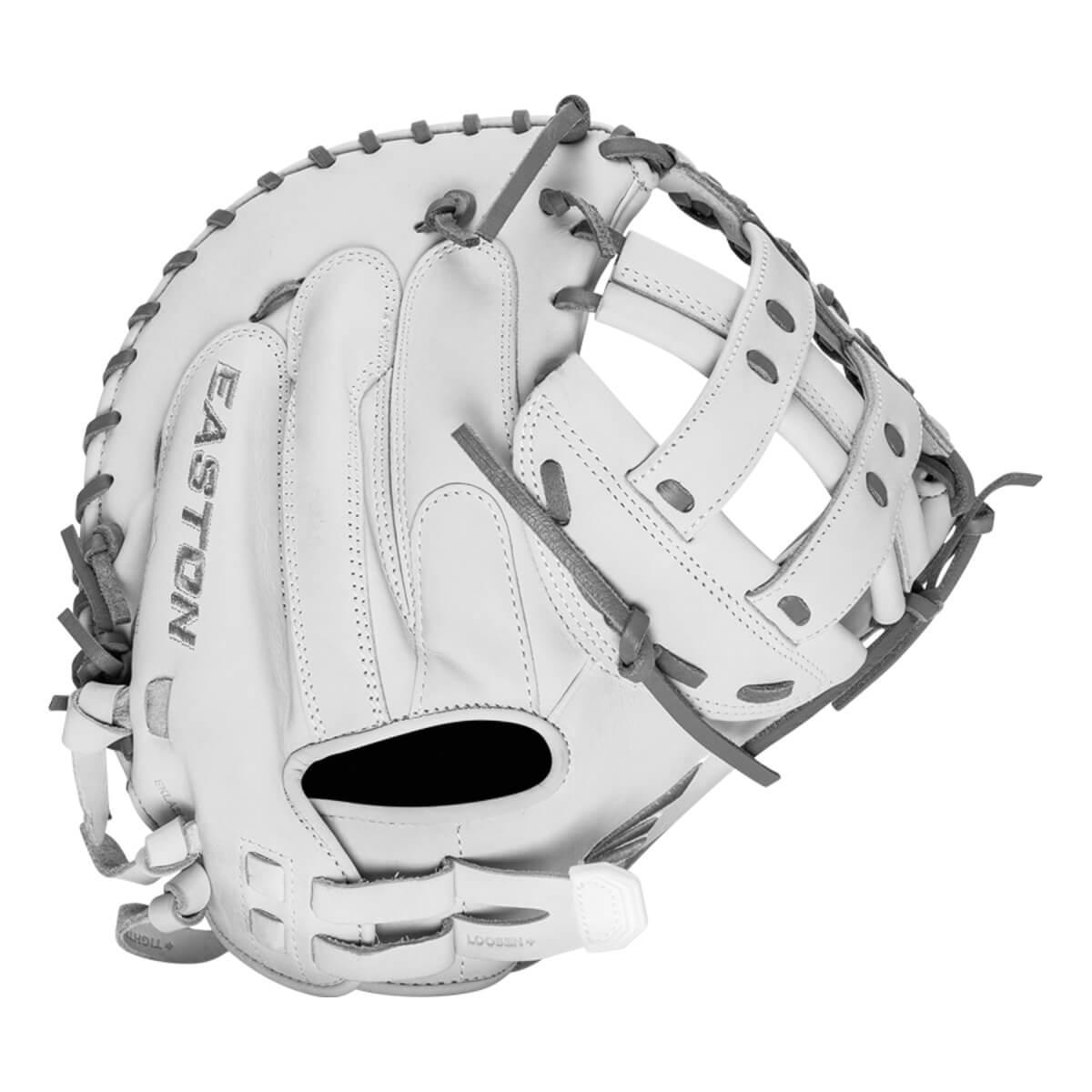 Easton Pro Collection 34" Fastpitch Softball Catcher's Mitt/Glove - PCFPCM34 – Product View | Smash It Sports | leather, cowh